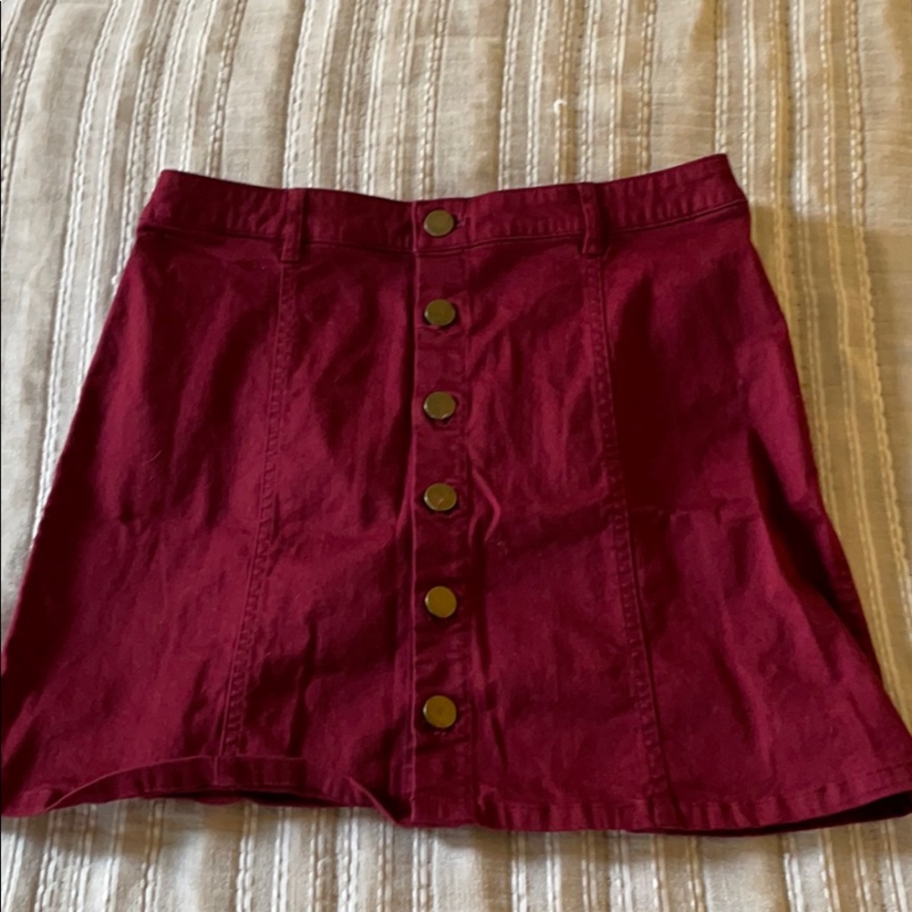 Crimson Skirt